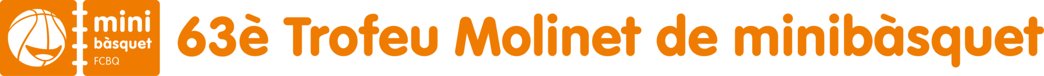 FCBQ26_Molinet_Logo 1 linia Taronja Trofeu Molinet